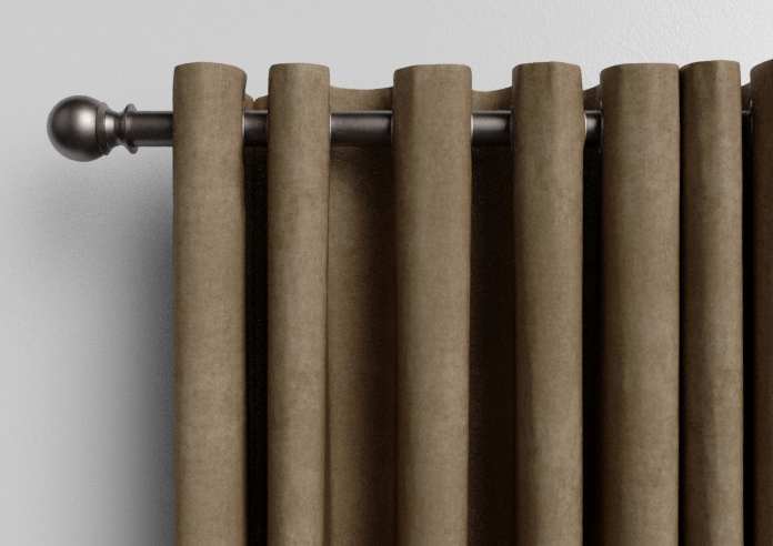 Faux Suede, Latte - Made to Measure Curtains - Image 12